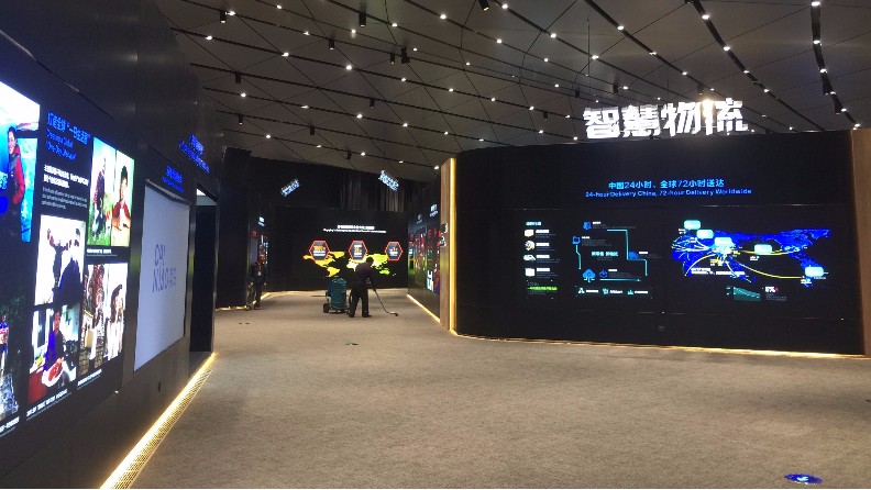 陜西某展覽廳案例圖